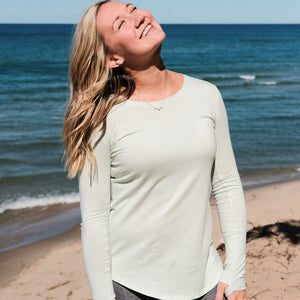 Women's Long Sleeve Active Shirt - The Green Mangrove