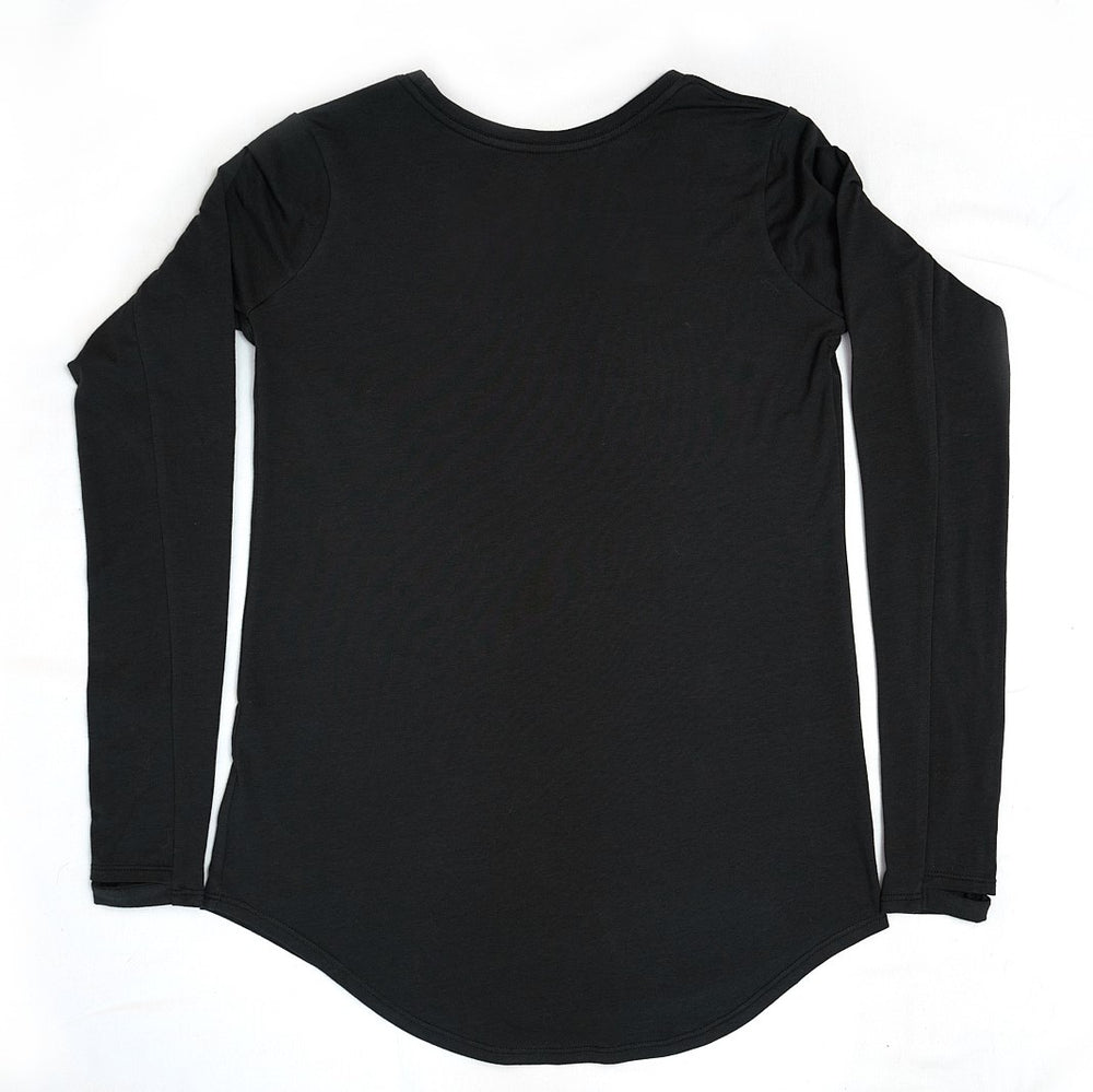
            
                Load image into Gallery viewer, Women&amp;#39;s Long Sleeve Active Shirt - The Black Moon
            
        