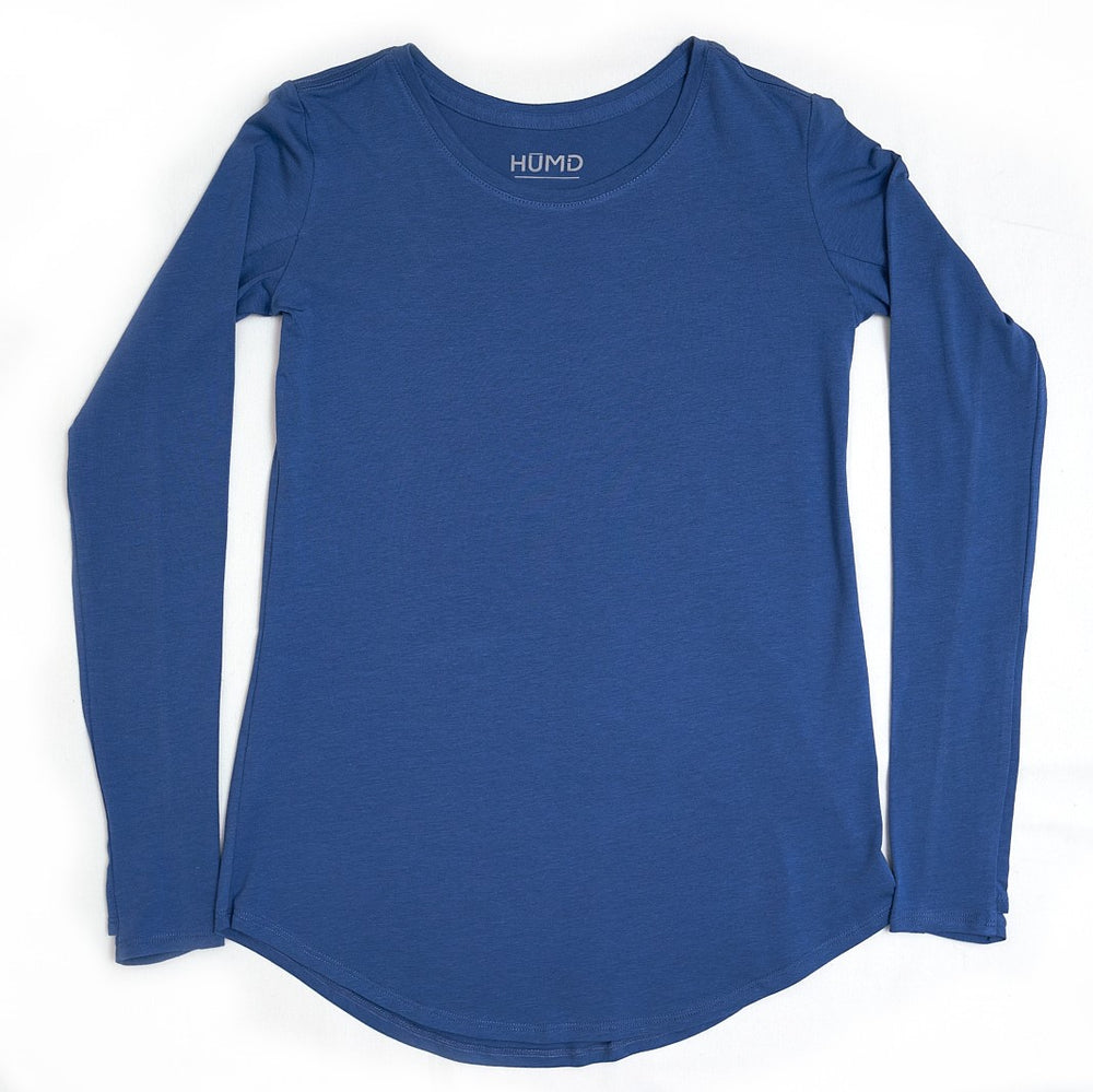 Women's Long Sleeve Active Shirt - The Blue Storm