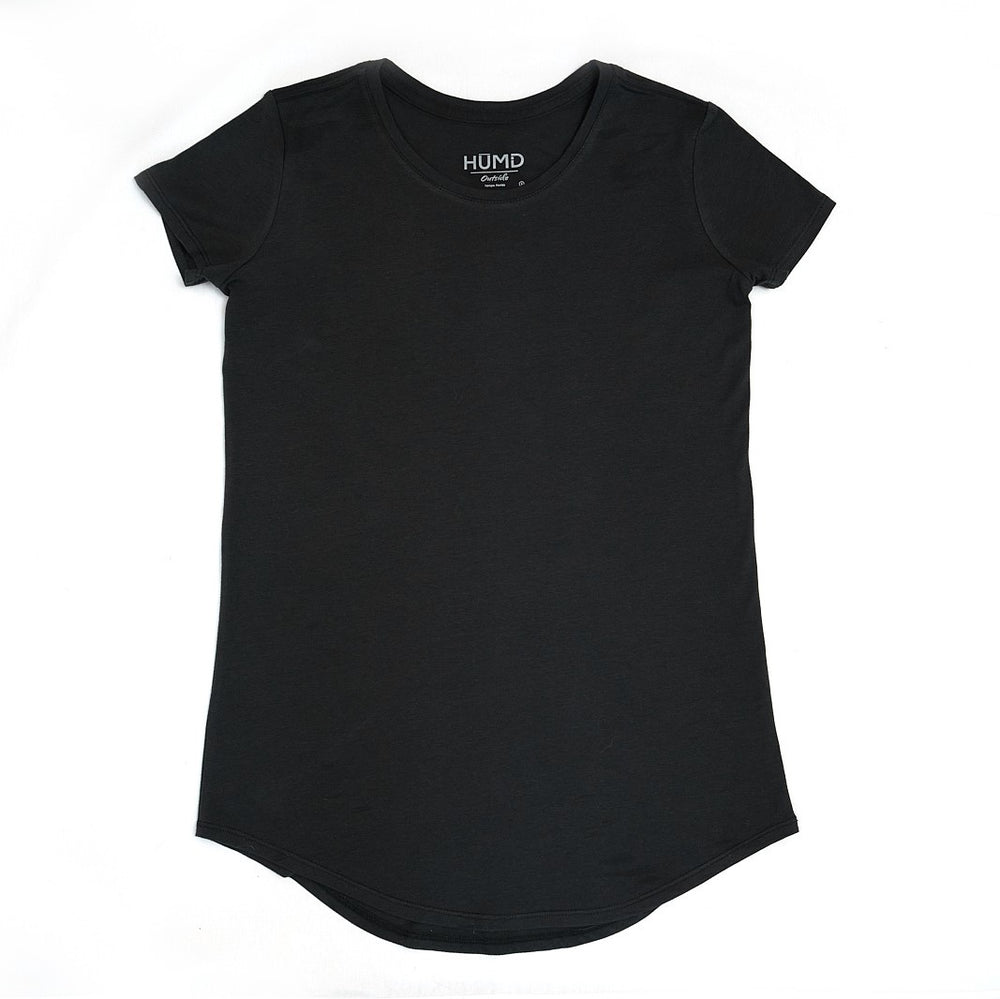 Women's Short Sleeve Active Shirt - The Black Moon